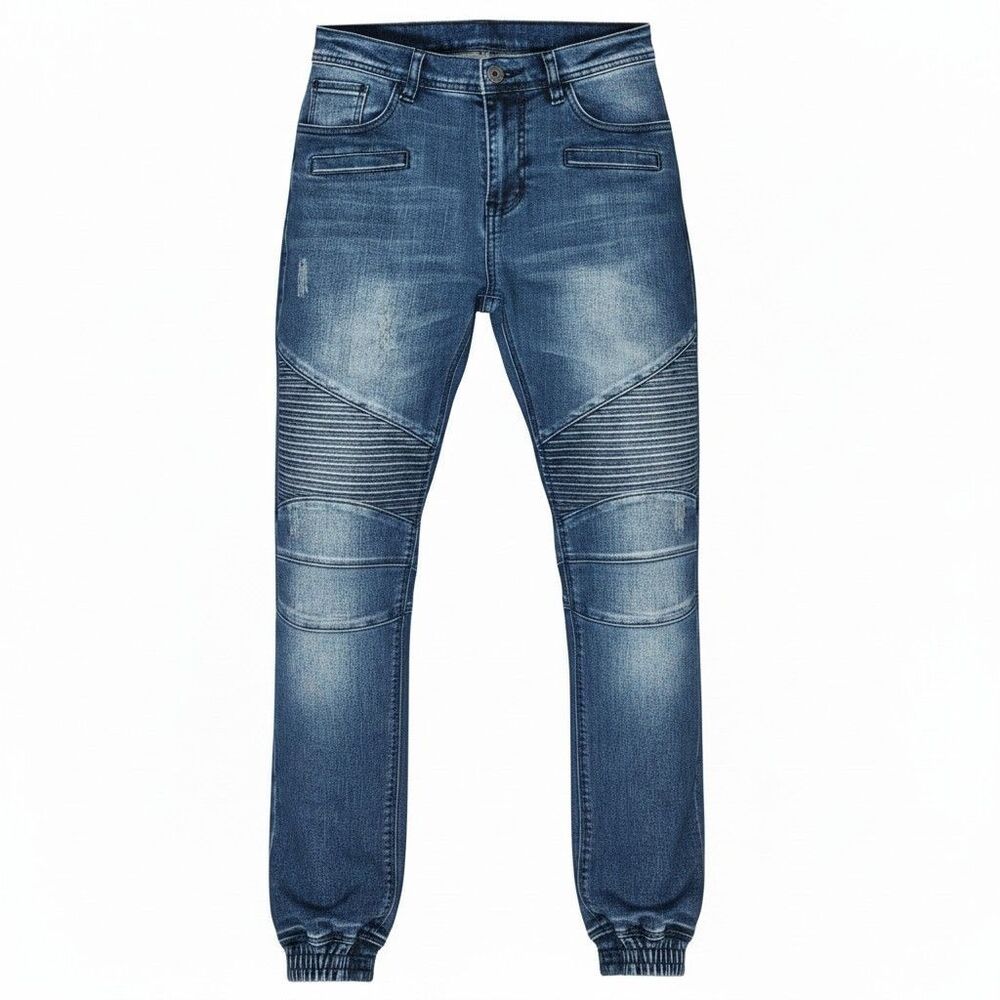Men's Biker Moto Jeans 32 Holton